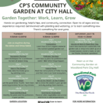 Garden July 2026 Calendar
